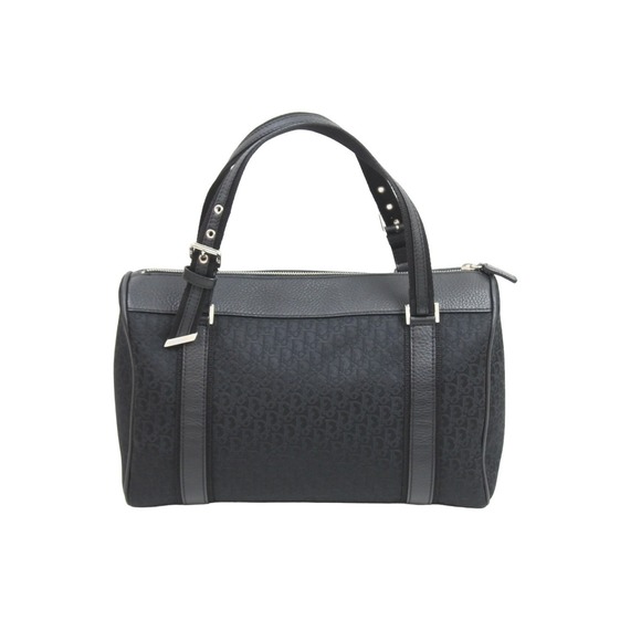 Dior  Handbag Leather Mini Christian Chic Black Street - Picture 1 of 8